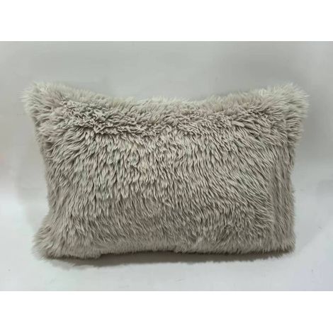 Cuscino duvia rettangolare 38x58 cm beige - Atmosphera créateur d'intérieur (1/3)