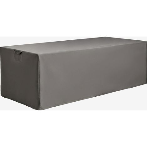 Housse de protection pour table de jardin rectangulaire Otley SKLUM Gris Anthracite 310 x 110 cm (1/5)