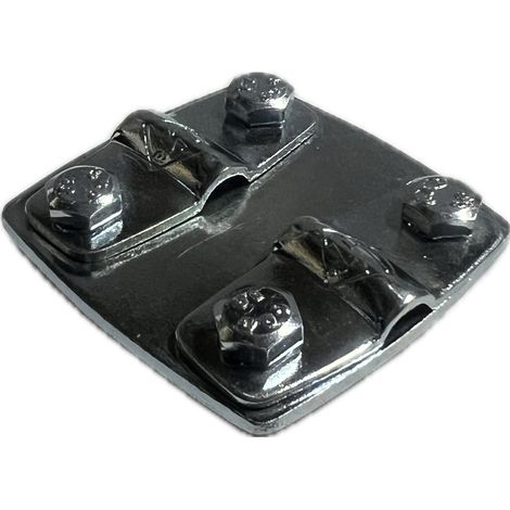 Blitzschutz-Steuerstecker, verzinkter Stahl, Draht-Draht (1/3)