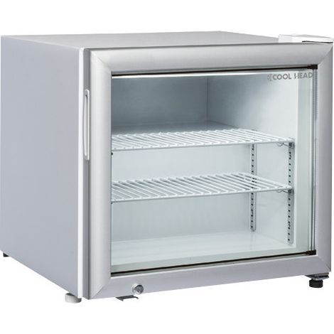 Congélateur 50L porte vitrée avec serrure et verre trempé dimensions 500x540x670mm - Cool Head (1/4)