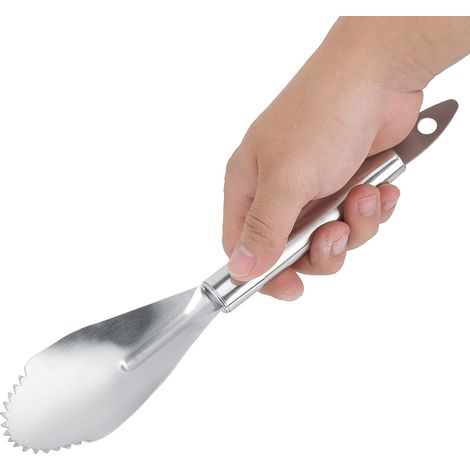 Éplucheur à pamplemousse en acier inoxydable pour cuisine, couteau à peler les agrumes, ustensile de cuisine pratique (1/5)