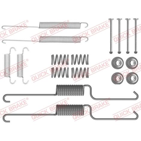 Kit d'accessoires, mâchoire de frein Quick Brake 105-0026X-02 VW