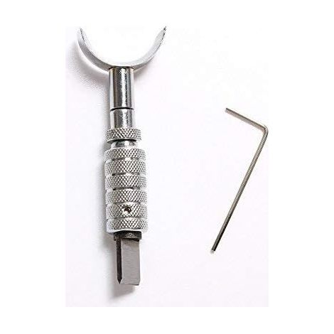 Couteau rotatif réglable en acier inoxydable pour travail du cuir outil de maroquinerie
