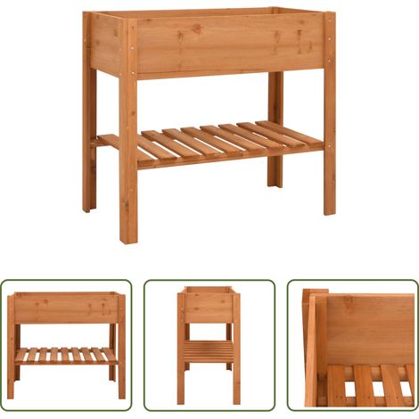 Tannenholz Pflanzenhalter - Pflanzkübel 88x43x80 cm Tannenholz (1/5)