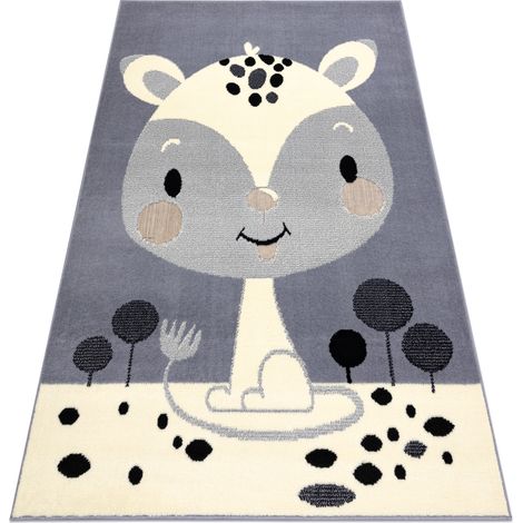Carpet BCF FLASH Fox 3995 - grey grey 160x220 cm