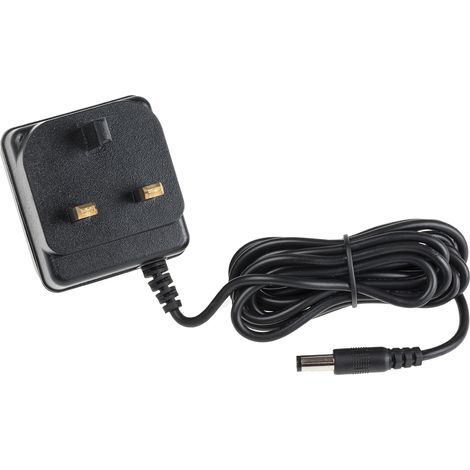 Alimentation enfichable 9V c.c., 330mA, 3W, UK, Non régulée ( Prix pour 1 ) (1/2)