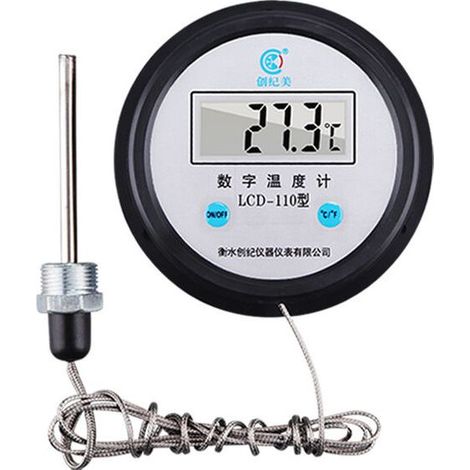 Temperatursensor mit externem Messkabel, Smart Life Digitalthermometer für Gefrierschrank, Wassertank, Schwimmbad, Gewächshaus, Fernalarm bei Überhitzung und mehr (1/5)