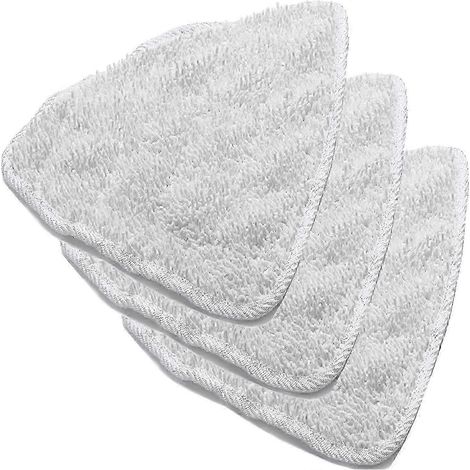 Recharges de lingettes en microfibre AURA pour balai vapeur, compatibles avec les têtes de balai vapeur O-Cedar et les balais à franges (lot de 3). (1/5)