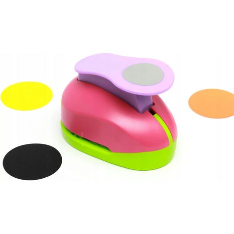 Perforatrice décorative de grande taille (7,5 cm) pour papier de 75 mm (1/3)