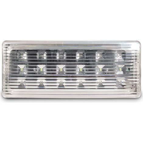Notleuchte für den Innenbereich mit 18 LEDs und wiederaufladbarem Akku - Avidsen - 103629