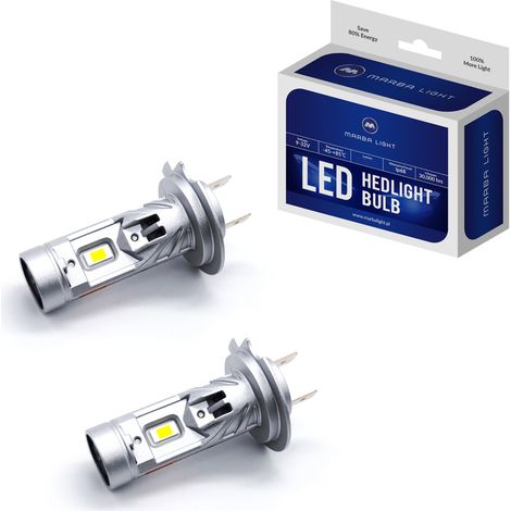 Mini ventilador personalizado de alto brillo con bombillas LED H7 de 45 W. (1/5)