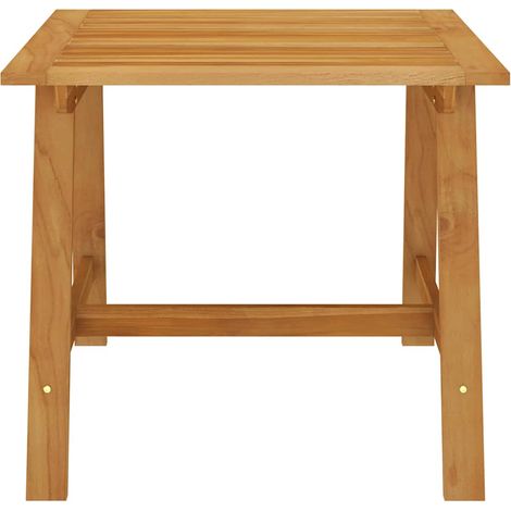 Maison Exclusive - Garten-Esstisch 88x88x74 cm Akazie Massivholz (1/5)