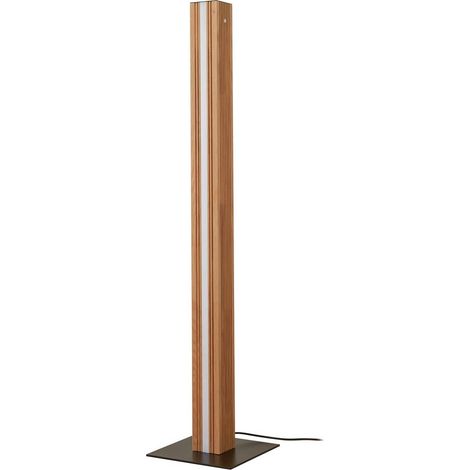 Stehlampe "Lieske" aus Holz dimmbar für Wohnzimmer & Esszimmer von Lucande (1/5)