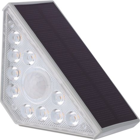 Luz solar LED para escalera Ankasy con sensor de movimiento 3000K IP64
