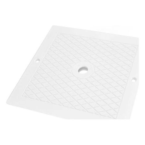 Couvercle D'écumeur carré de 25,5 Cm, Couverture D'écumeur carré de Filtration Efficace et Facile à Installer pour la Piscine Spa Couvercle D'écumeur de Piscine, Haute fiabilité (1/5)