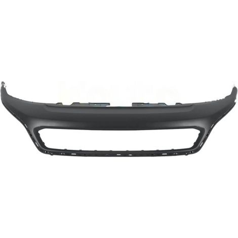 Moulure supérieure de pare-choc avant noire Fiat Fiorino depuis 2016