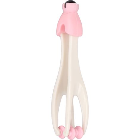 Rouleau de massage multifonctionnel pour les articulations des doigts, soulage le stress et favorise la circulation sanguine. Rose. (1/5)
