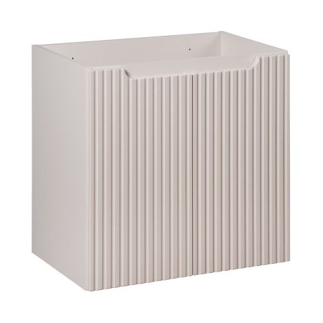Meuble sous-vasque à portes 60 cm - H 57 x L 60 x P 39 cm - Astral Cashmere - Livraison gratuite