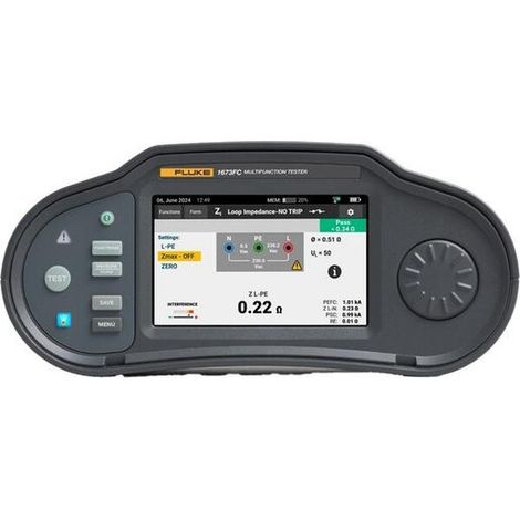 Fluke Installationstester 1673FC Multifunktion SCH