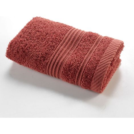 Serviette invité 30x50 cm - 500g/cm² - Terracotta (1/5)
