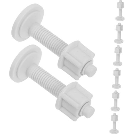 8pièces Vis De Fixation Pour Abattant Wc (1/5)