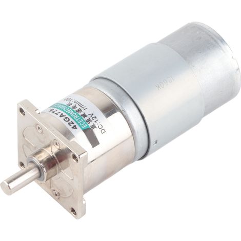 Gleichstrom-Getriebemotor, klein, niedrige Drehzahl, CW/CCW, Permanentmagnethalterung, Sportsteuerung, 12 V, XD42GA755 (100 U/min) (1/5)