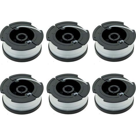 Lot de 6 bobines A6481 A6485 pour tondeuses Black Decker (1/5)