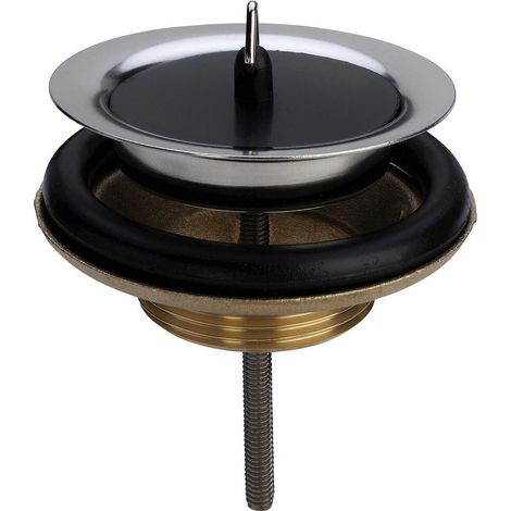 Viega Ablaufventil 7122, G 1 1/2" x 80mm, Messing