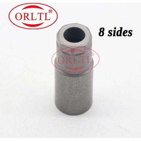 4 Stück kompatibel mit Bosch Piezo 0445115/116/117 Einspritzdüse, 8-seitig, 6-seitig, Kraftstoffeinspritzdüsenmutter, Diesel-Einspritzdüsenkappe
