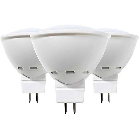3er-Pack LED-Spotlampen GU5.3 6W (entspricht 50W) 540lm 3000K 15000H Primer