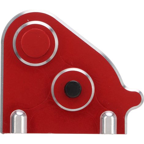 RC-Car-Getriebe mit Hochgeschwindigkeitslagern und geringem Widerstand, CNC-gefrästes Metall, für MN86/86S/86KS/86K/G500, rot (1/5)