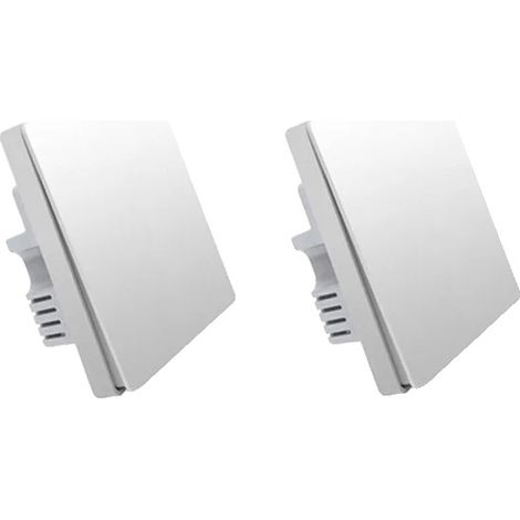Interrupteur Intelligent, Technologie Zigbee, Télécommande, Pas de neutre 1X2 (1/2)