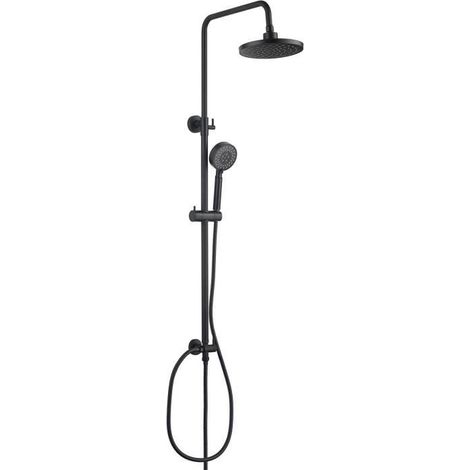 Shower column without tap - EDOUARD ROUSSEAU - HERA - Black (1/3)