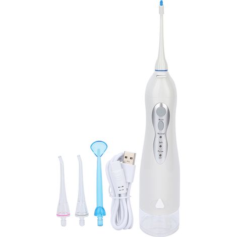 Kit professionnel d'irrigateur buccal électrique portable pour nettoyage dentaire, soin bucco-dentaire domestique (1/5)