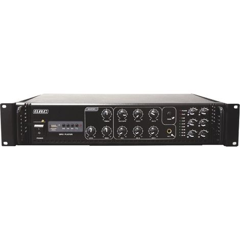 Amplificatore Profess. 100V 180W A 6 Zone Con Mp3 ( KONELCO GBS cod. 61611240 )
