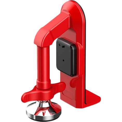 Alarme de sécurité antivol pour porte, bloque-porte portable sensible à réponse rapide, pour appartement hôtel maison, type standard avec sonnette. (1/5)