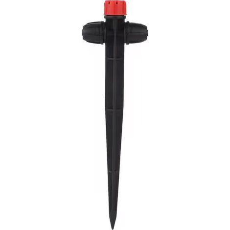 30 Stück Tropfbewässerungsstrahler – 8 Löcher, 360 Grad verstellbar – ideal für Schlauchbewässerungssystem, 135 x 15 mm, （4,5 mm）