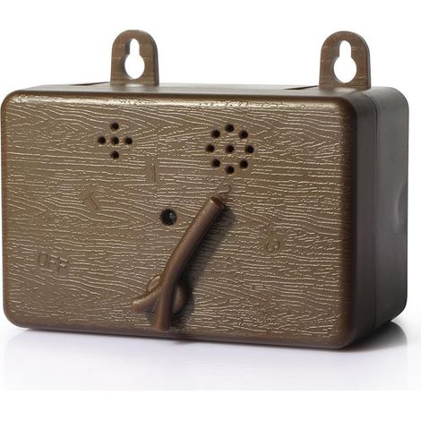 Dispositif anti-aboiement à ultrasons pour chien, mini bloque-aboiement étanche (marron) (1/3)