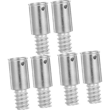 Sets amerikanische Besenstiel-Endkappen, Aluminium-Adapterset (1/5)
