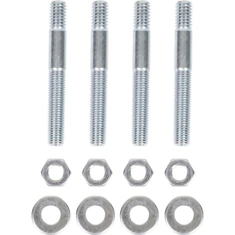 Kit de montage de carburateur - 516 pouces avec jeu de boulons métalliques et entretoise pour collecteur d'admission (1/5)