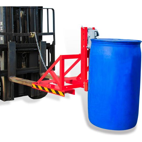 Pince à fûts pour chariot élévateur - 1 fût - 500 kg MW Tools VTGA500 (1/2)