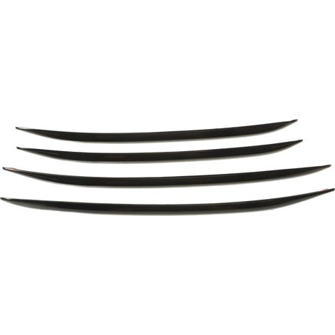 4 pièces entourages de feux de brouillard avant noir brillant style remplacement pour Mercedes-Benz Classe C W206 S206 2022 et plus (1/5)
