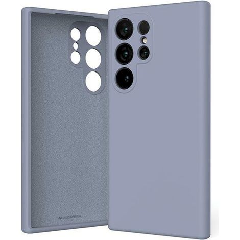 Funda de silicona color lavanda Mercury para Samsung Galaxy S24 Ultra
