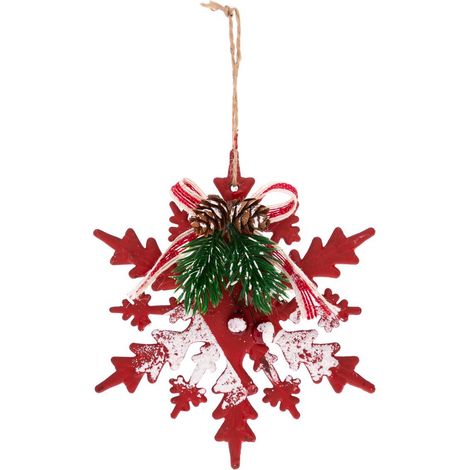 Weihnachtsthema Krone Schneeflocke -