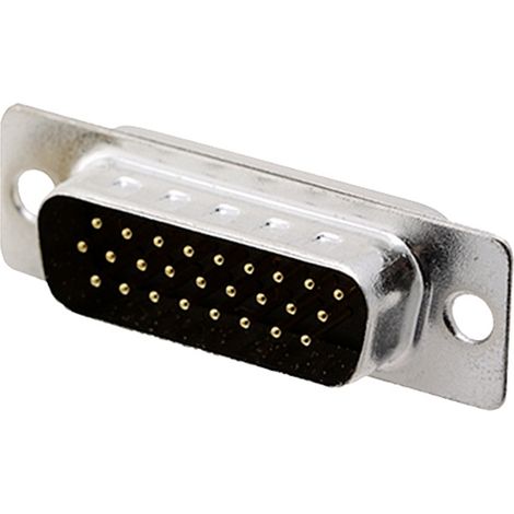 encitech HDS-26-M-T-B-S 2101-0300-02 D-SUB Stiftleiste 180 ° Polzahl: 26 Lötkelch 1 St. Tray