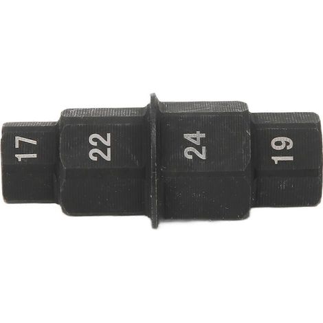 Sechskant-Achsenwerkzeug 17/19/22/24 mm Vorderradnaben-Spindel-Steckschlüssel-Adapter Ersatz für Yamaha