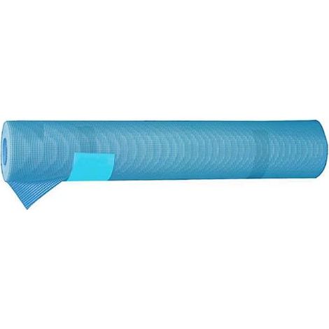 Rete Intonaco in Fibra Blu/Orang.10X10 50X1 Rigida