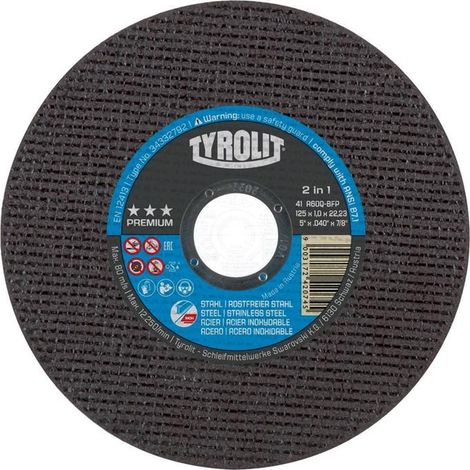TYROLIT Trennscheibe PREMIUM, Scheiben-Ø: 115 mm, 563200 115 (1/5)