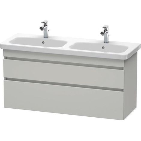 Support de lavabo DURASTYLE 448x1230x610mm chêne noir / blanc mat