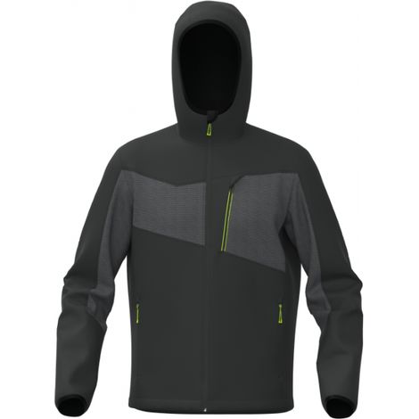 Sudadera de trabajo híbrida BoSafety RysonPlus gris talla 4XL (1/4)